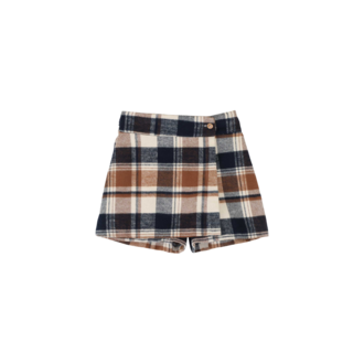Jenest bess skort // off white blue brown
