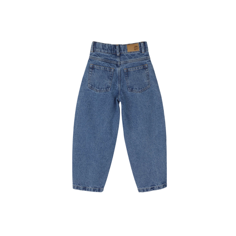 Jenest balloon denim pants // dark wash