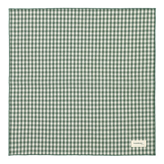 Brunobruno walter check bandana // myrtle green check