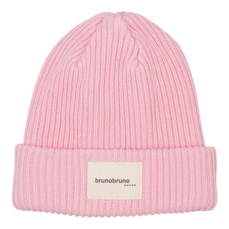 Brunobruno kwan beanie // pink nectar
