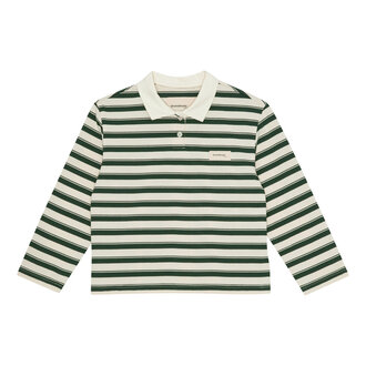 Brunobruno kai polo tshirt // myrtle jersey stripe