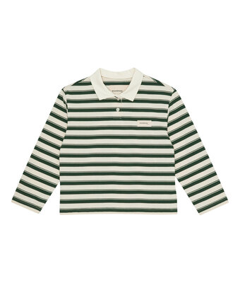 kai polo tshirt // myrtle jersey stripe