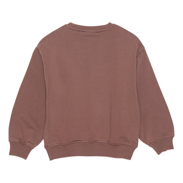 Brunobruno norah sweatshirt // marron plum