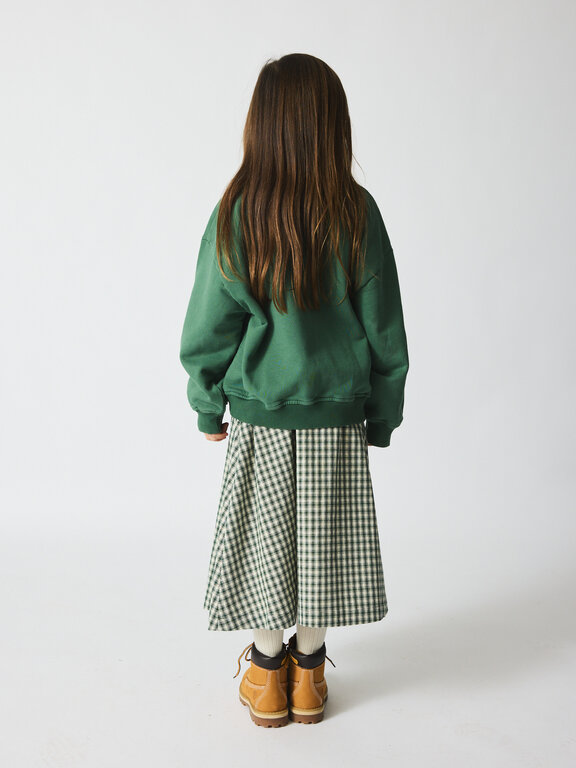 Brunobruno norah sweatshirt // myrtle green