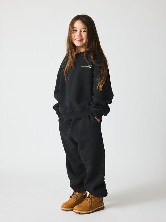 Brunobruno norah sweatshirt // jet black