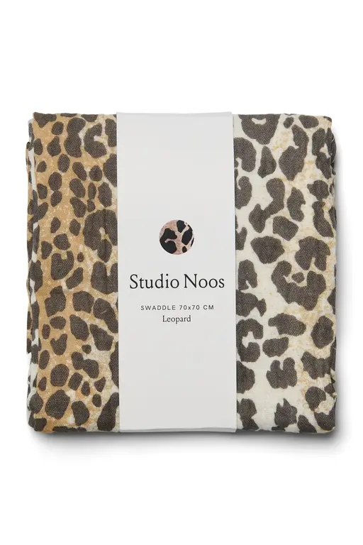 Studio Noos medium swaddle // leopard