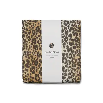 Studio Noos large swaddle // leopard