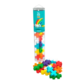 Plus Plus Big Tube // rainbow 15 pcs