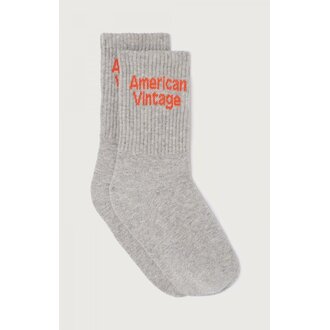 American Vintage clypsun socks // gris chine