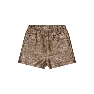 The New yupa jacquard shorts // gold
