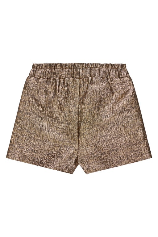 The New yupa jacquard shorts // gold