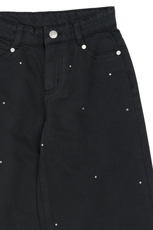 The New yindi wide fit jeans // black denim
