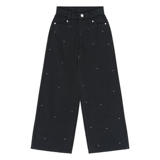 The New yindi wide fit jeans // black denim