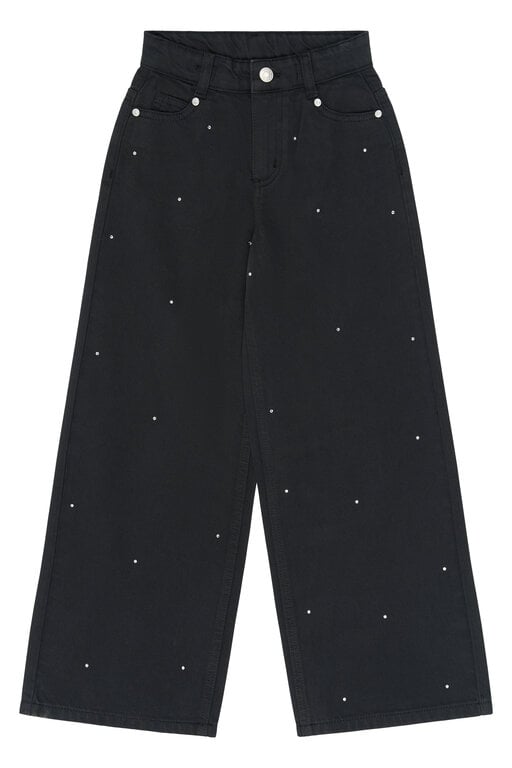 The New yindi wide fit jeans // black denim