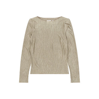 The New yeva glitter top // taupe gray