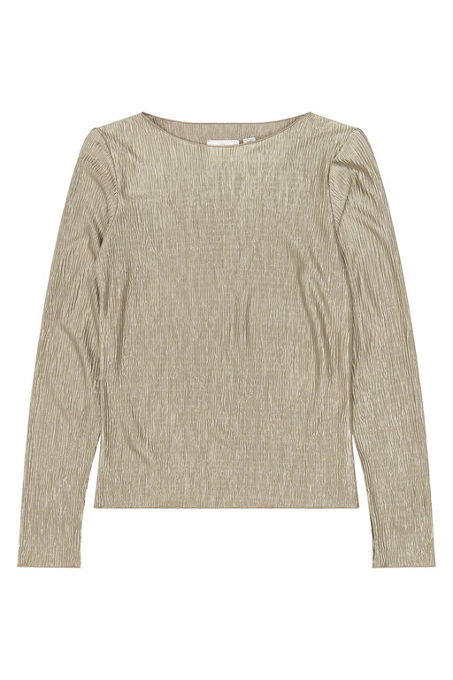 The New yeva glitter top // taupe gray
