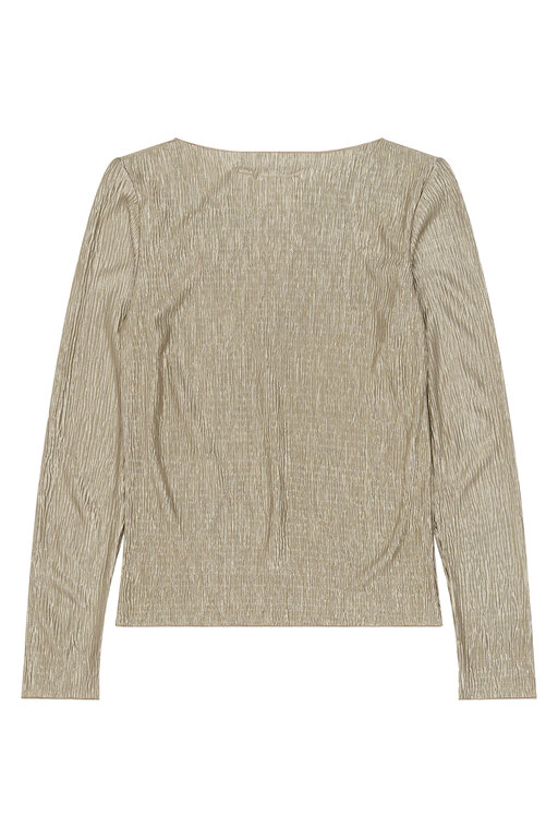 The New yeva glitter top // taupe gray