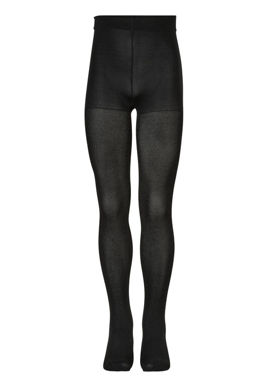 The New 2-pack tights glitter/solid // black