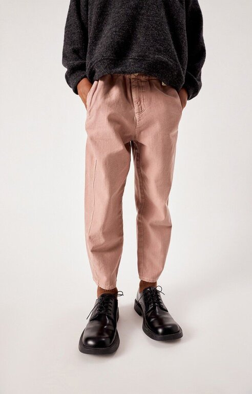 American Vintage Lofway pants // stone pink