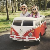 Volkswagen Samba Bus elektrische kinderauto 12V