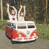 Volkswagen Samba Bus elektrische kinderauto 12V