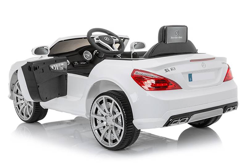 Mercedes SL63 AMG 12V accu kinderauto met RC en Mp3