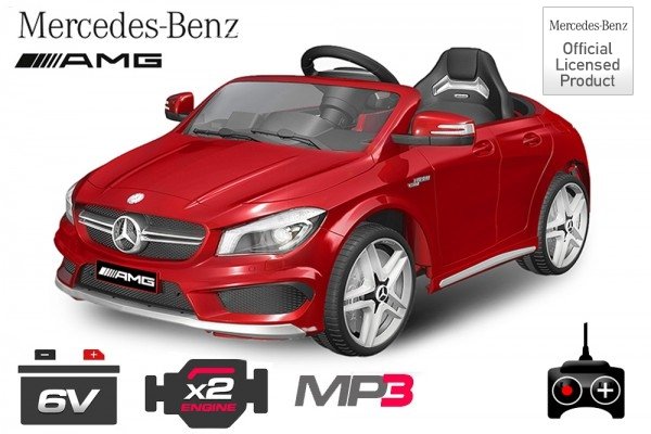 NIEUW! Unieke Mercedes CLA 45 AMG kinderauto!