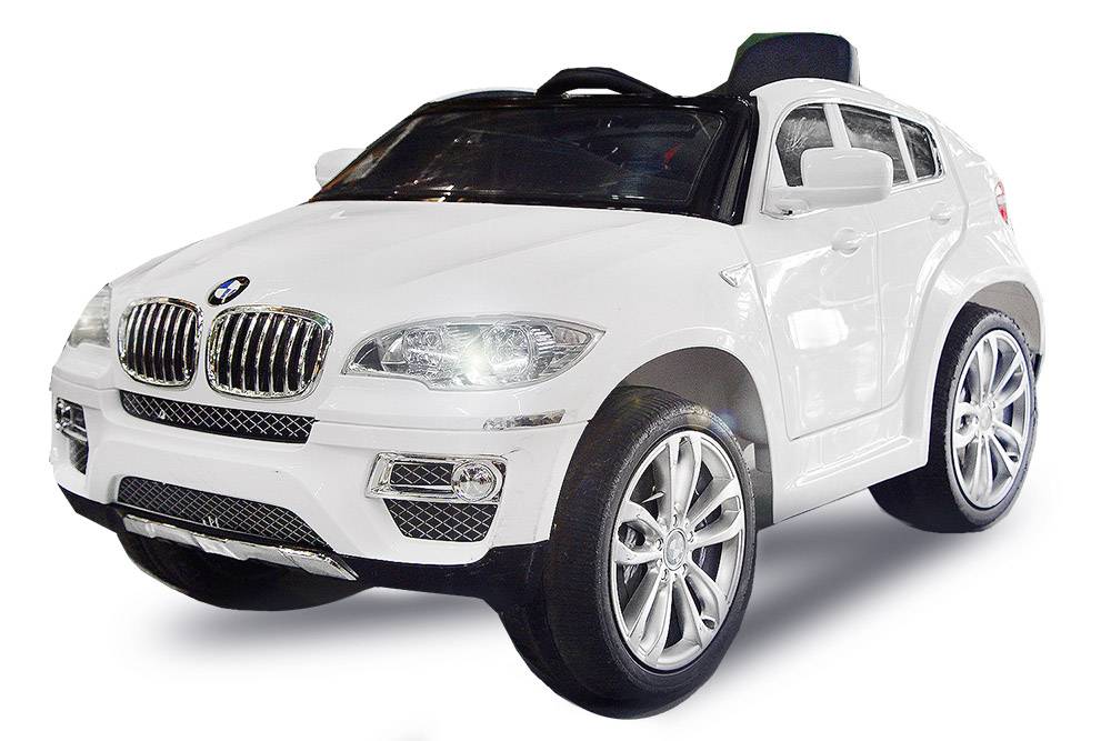 Super stoere BMW X6 oplaadbare accu auto met Mp3 + RC!