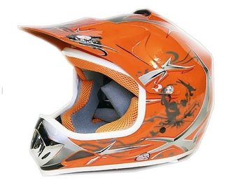 Xtreme Crosshelm - Oranje