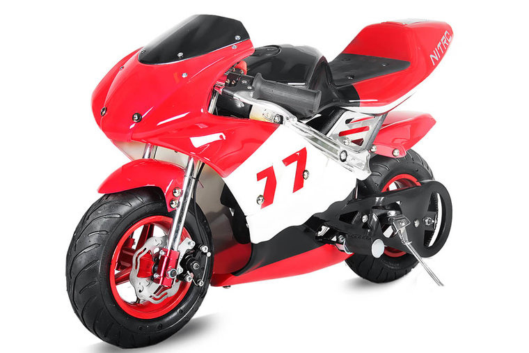 voorspelling hoe ledematen Mini Pocketbike PS77 Racingbike 49cc - Nitro Motorstore