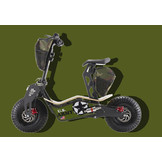 Velocifero MAD 1000W elektrische step - Unieke Design