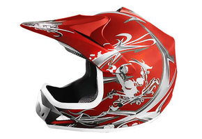 Xtreme Crosshelm  MAT-Rood