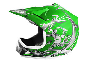 Xtreme Crosshelm- MAT Groen