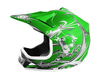Xtreme Crosshelm- MAT Groen