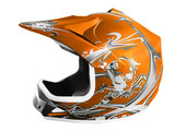 Xtreme Crosshelm - MAT Oranje