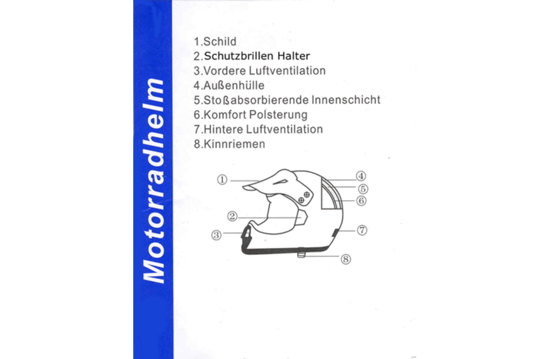 Xtreme Crosshelm met MAT-coating