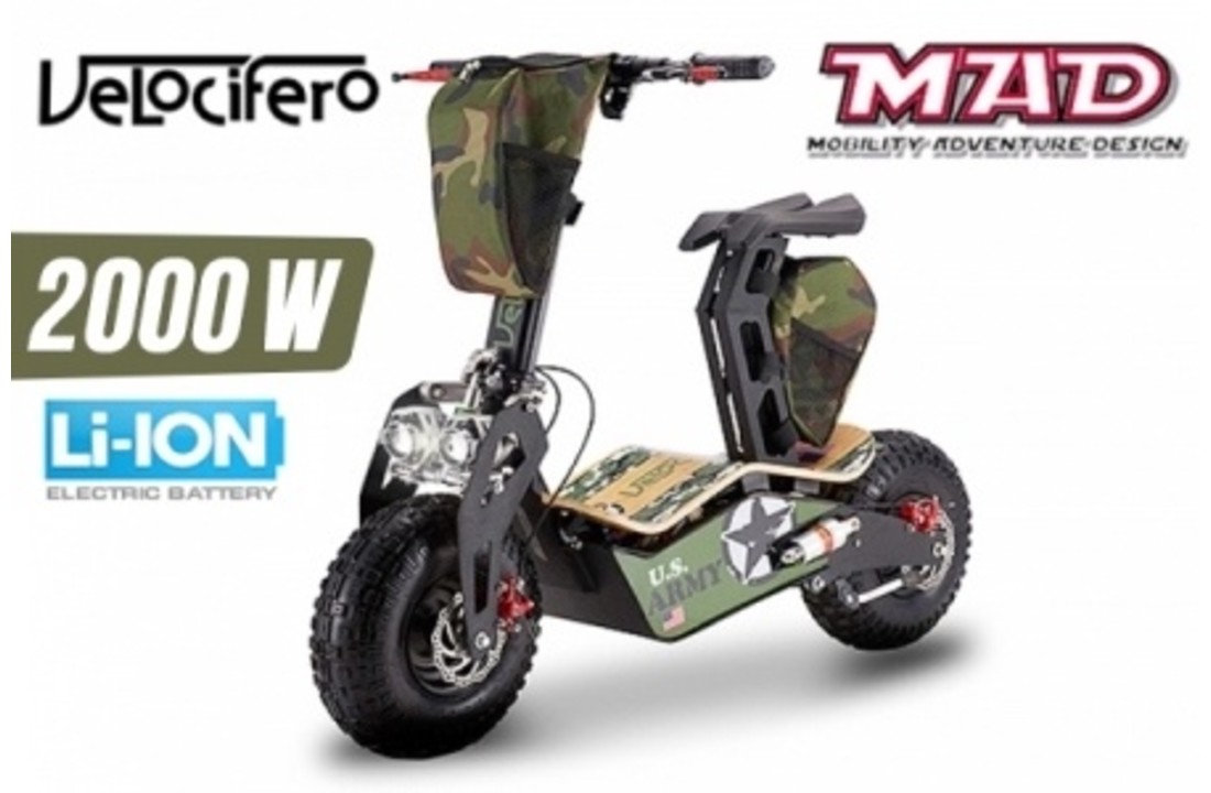 Velocifero MAD elektrische step / scooter 2000W