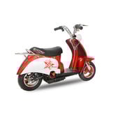 Prachtige Elektrische Retro Mini Kinderscooter