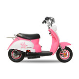 Prachtige Elektrische Retro Mini Kinderscooter