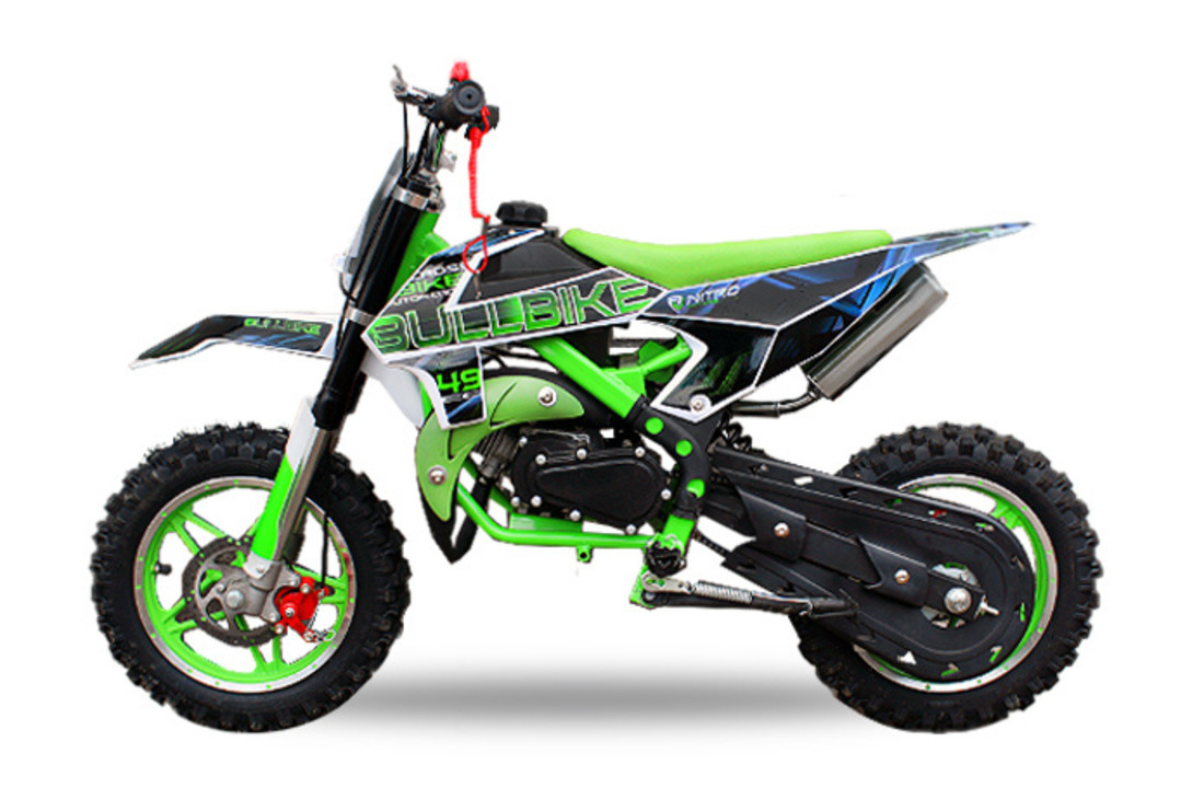 Nitro Motors - Bullbike Crossmotor voor kinderen 49cc