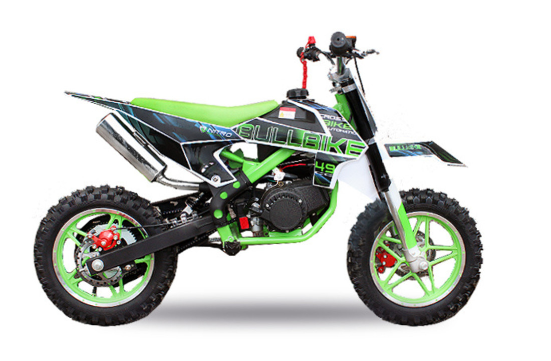 Nitro Motors - Bullbike Crossmotor voor kinderen 49cc