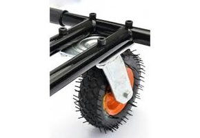 Voorwiel hoverkart | Luchtband reserviewiel