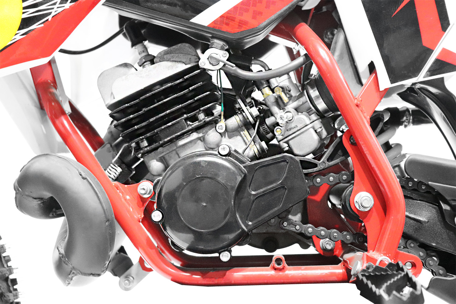 Nitro Motors - NRG 50cc Crossmotor met kickstarter - Nitro Motorstore