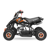 Python miniquad 49cc met 4 inch banden