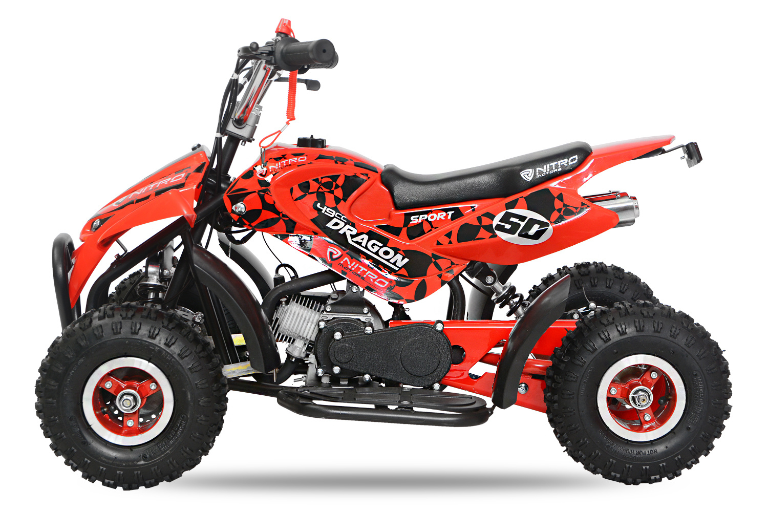 Dragon Sport miniquad 49cc  | Pink Edition