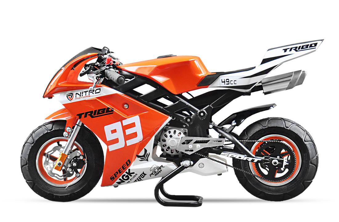 NIEUW! TRIBO Pocketbike 49cc