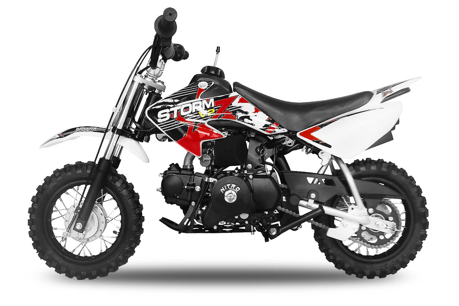 Storm Dirtbike 70cc automaat met elektrische starter