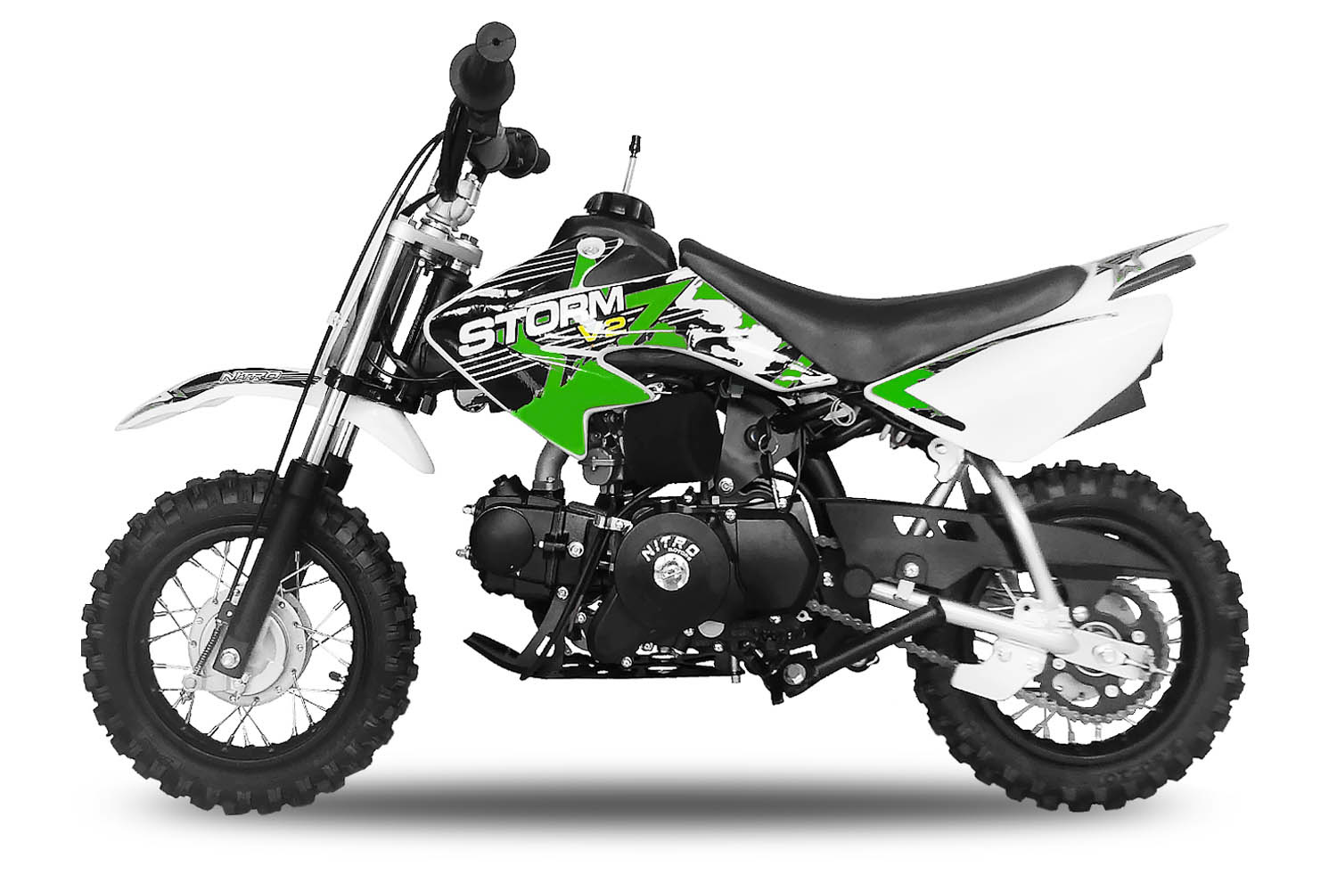 Storm Dirtbike 70cc automaat met elektrische starter