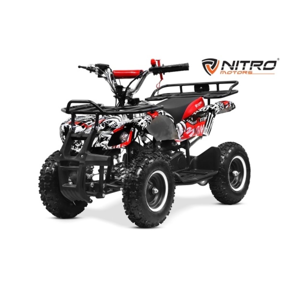 Nitro kinderquad met elektrische startsyteem en bagagedragers - Nitro ...