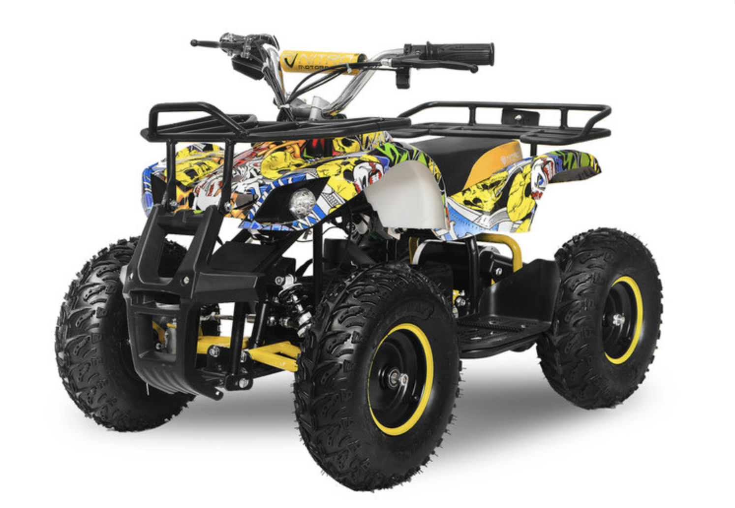 Nitro Motors - Torino Miniquad met E-start | Graffiti Edition